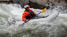 Load image into Gallery viewer, Nyce Ride Light Grey Clear Creek Colorado Kayaking Double Knife Rapid