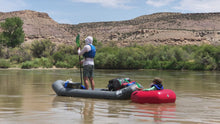 Load and play video in Gallery viewer, Nyce Haul Kayak Colorado River Striding Drop Stitch Floor