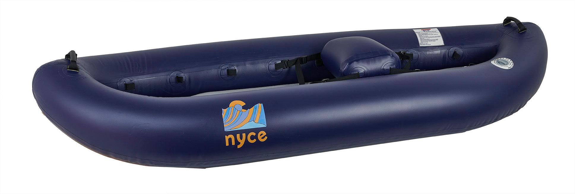 ハヤクカエコハクヌGOODENOUGH グッドイナフ フット Inflatable Whitewater Play Kayak — Nyce Nugget XL | Nyce Kayaks