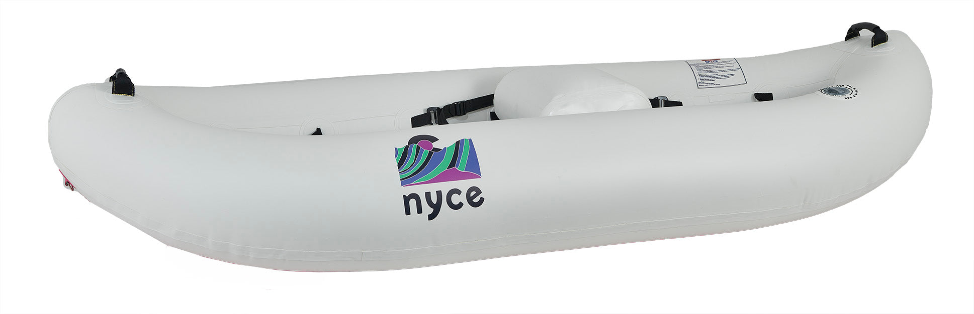 Inflatable Whitewater Play Kayak — Nyce Nugget | Nyce Kayaks